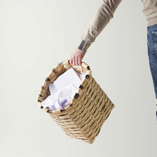 Chestnut Paper Basket
