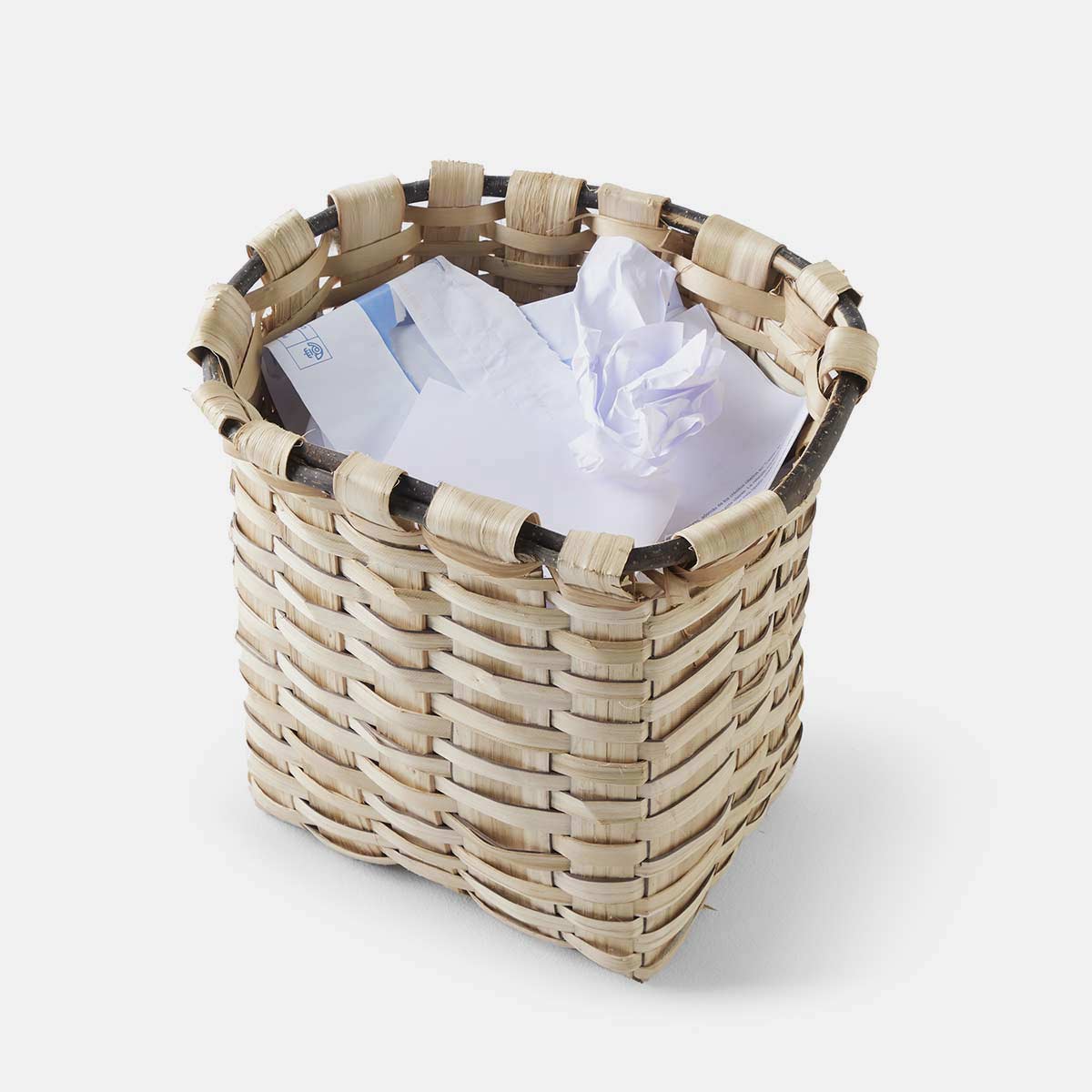 Chestnut Paper Basket