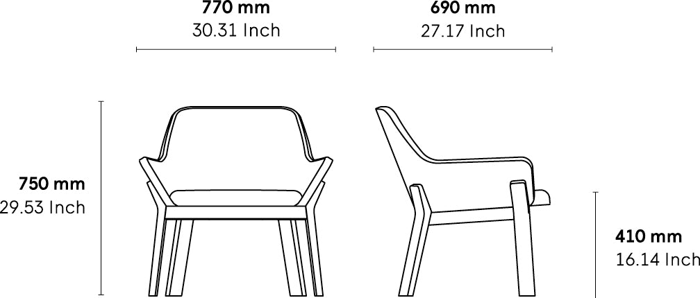 Koila Lounge Chair I ALKI – Alki Fr